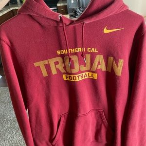 USC Trojans hoodie Nike dri fit